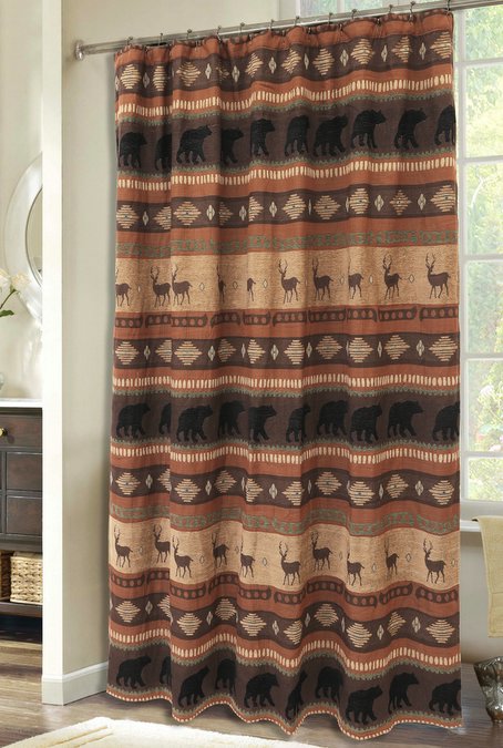 Autumn Trails Shower Curtain